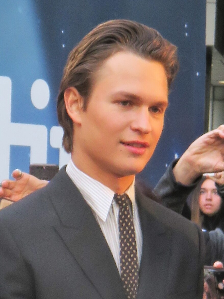 Ansel Elgort in 2019