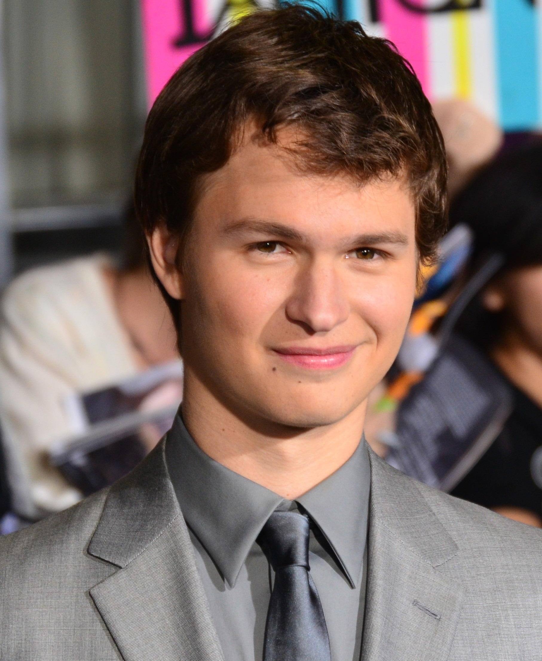 Ansel Elgort at the Divergent premiere, 2014